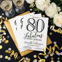 Moderne 80 ans et Incroyable Anniversaire des Quat
