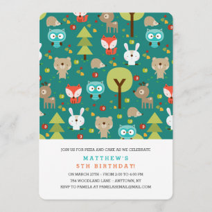 Invitation moderne de fête d'anniversaire d'amis