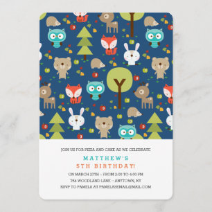 Invitation moderne de fête d'anniversaire d'amis