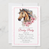 Moderne Derby Party Chevalin 