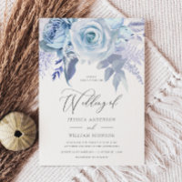 Moderne design tendance Dusty Blue Mariage