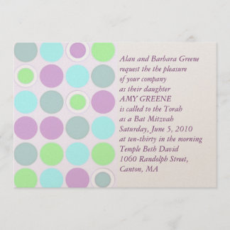 Invitation moderne faite sur commande de bat