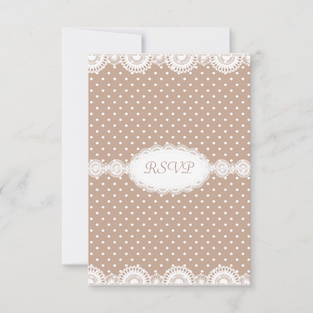 INVITATION MODERNE GOLD SPOT ENGAGEMENT PARTI RSVP (Devant)