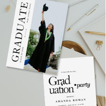 Moderne Gras Typographie Graduation