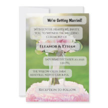 Moderne minimaliste Tulipe rose & Floral de lilas 