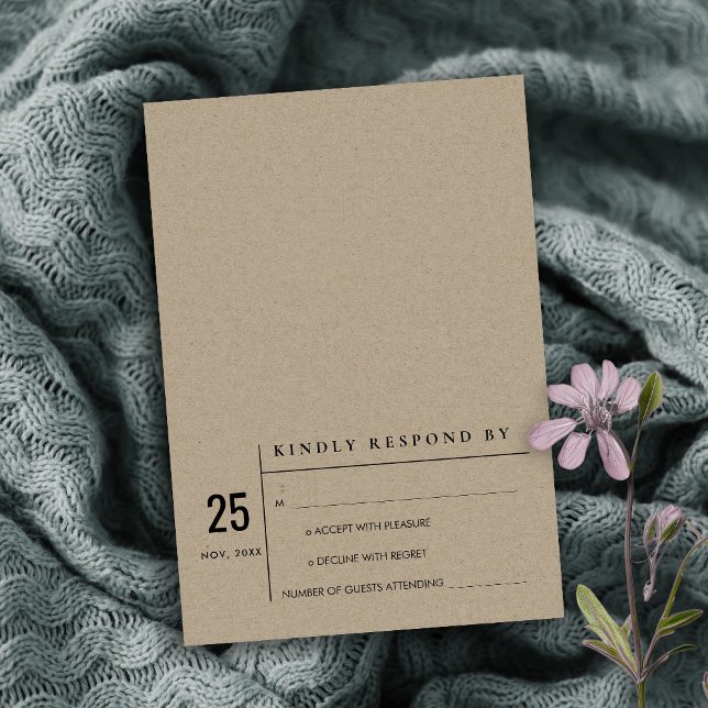 INVITATION MODERNE MODERNE MODERNE DE MARIAGE DE TYPOGRAPHIE  (Créateur téléchargé)