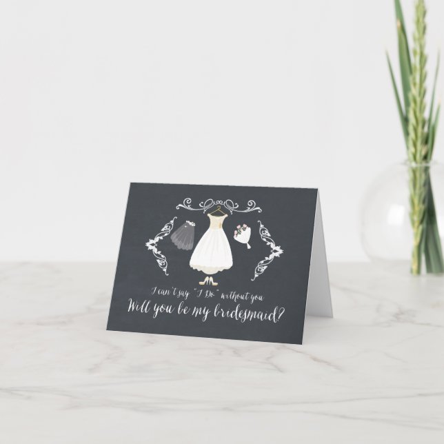 Invitation Moderne Seras-Tu Mon Épouse ? (Devant)