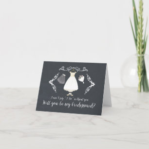 Invitation Moderne Seras-Tu Mon Épouse ?