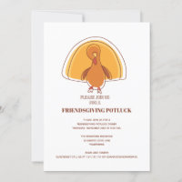 Moderne Thanksgiving Friendsgiving Turkey Potluck