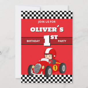 Invitation modifiable pour la 1ère fête d'annivers