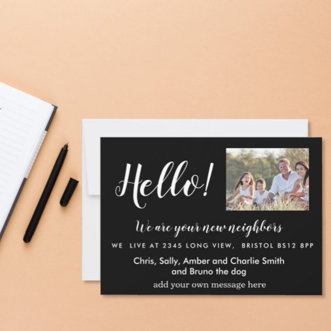 Invitation Modifier Hello Neighbor, Nouvelle adresse, entrée (Créateur téléchargé)