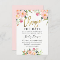 Modifier Le Script Date Rose Floral Or