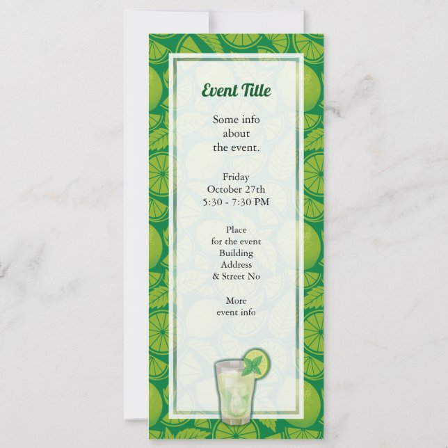 Invitation Mojito (Dos)