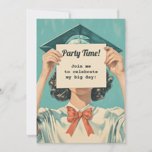 Invitation Moment mystérieux de la graduation