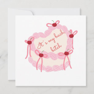 Invitation Mon bachelorette Soirée de la mariée de Coquette
