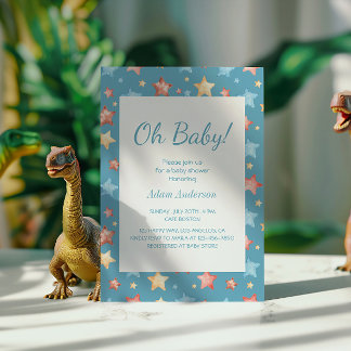 Invitation Mon bébé ! Baby shower Starry Sky - Baby shower ga