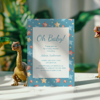 Invitation Mon bébé ! Baby shower Starry Sky - Baby shower ga
