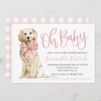 Mon bébé ! Douche Chien Rose Chien Rose Chien Rose