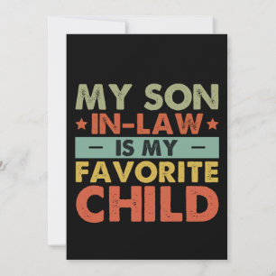 Invitation Mon Fils En Droit Est Ma Famille D'Enfants Préféré