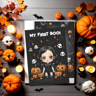 Invitation Mon premier Halloween Mon premier Boo