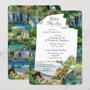 Invitation Monde Océans & Rivières, Lacs & Activités sportive