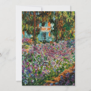 Invitation Monet Le jardin de l'artiste à Giverny