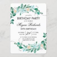 Monnaie Pêche Florale Wreath Anniversaire Fête Inv