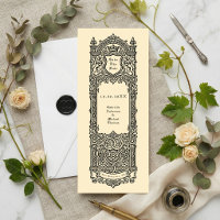 Monogramme Héraldique Save the Date
