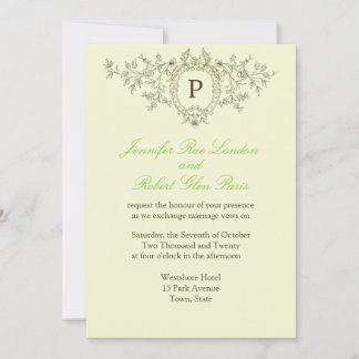 Invitation Monogramme Mariage Monogrammes Mariages