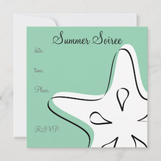 Invitation Monogramme Starfish