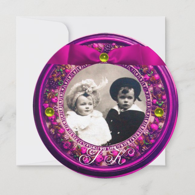 INVITATION MONOGRAPHIE DE LA RÉNAISSANCE FLORENTINE FRUITS RO (Devant)