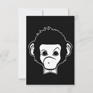 Invitation monsieur singe