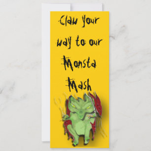 Invitation Monsta Mash