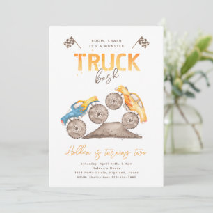 Invitation Monster Truck   Camions