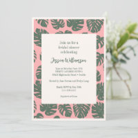 Monstera Plante Botanique rose Fête des mariées ve
