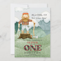 Montagnes de bûcherons Buffalo Plaid 1er anniversa