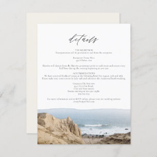 Invitation MONTAUK BEACH New York Ocean Details Insérer une c