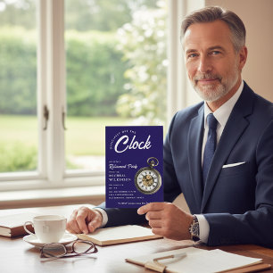 Invitation Montre de poche Officiellement hors service pour l