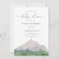 Monts Calligraphie Genre Baby shower neutre