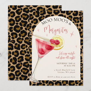 Invitation Moo Moos et Margaritas Soirée