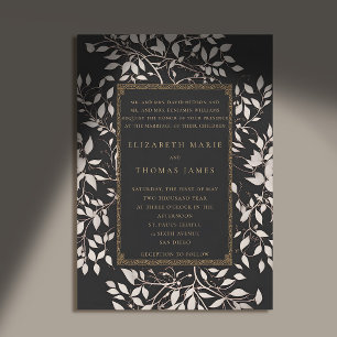 Invitation Moody Forest Patina Classique Mariage