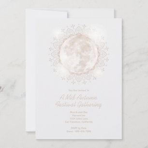 Invitation Moon Mandala