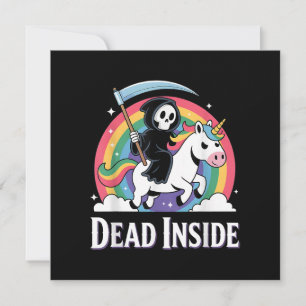 Invitation Mort à l'intérieur