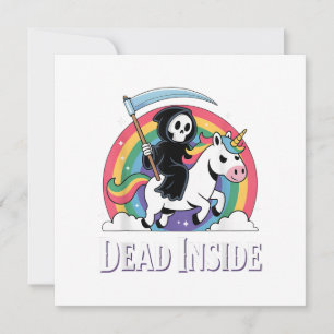 Invitation Mort à l'intérieur