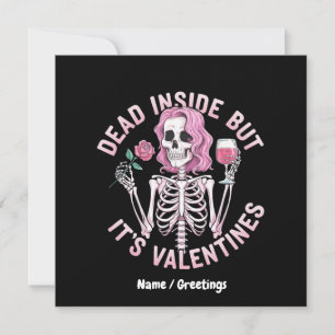 Invitation Mort à l'intérieur mais c'est drôle romantique de