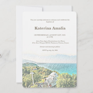 Invitation Mosaïque au Bord de la Mer