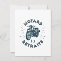 Motard à la retraite