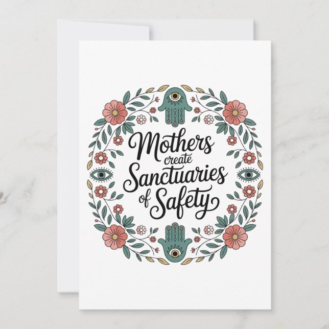 Invitation Mothers Create Sanctuaries Of Safety (Devant)