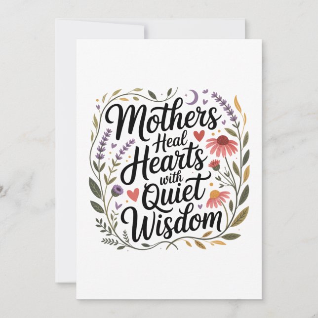 Invitation Mothers Heal Hearts With Quiet Wisdom (Devant)