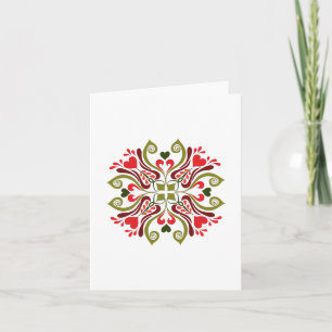 Invitation Motif floral de tulipe hongrois